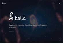 Tablet Screenshot of halid.org